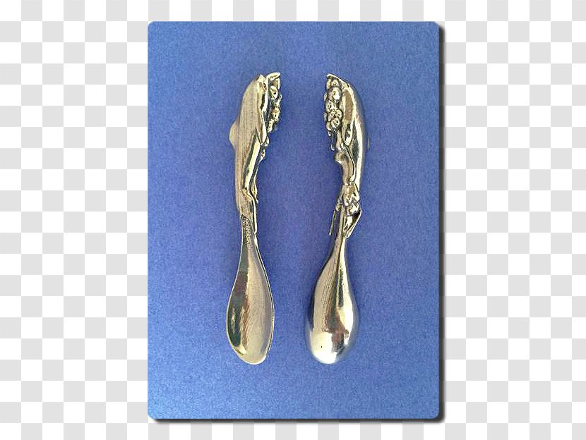 Earring Silver Spoon - Lure Transparent PNG