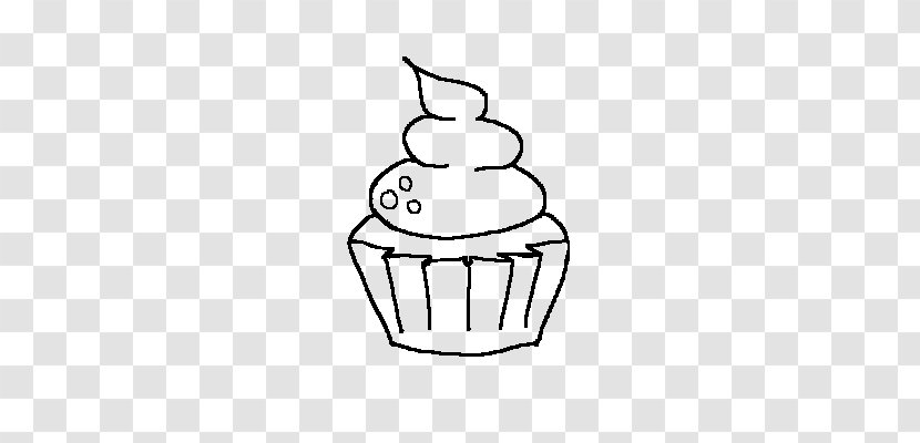 Cupcake Muffin Drawing Line Art Clip - Chocolate Transparent PNG
