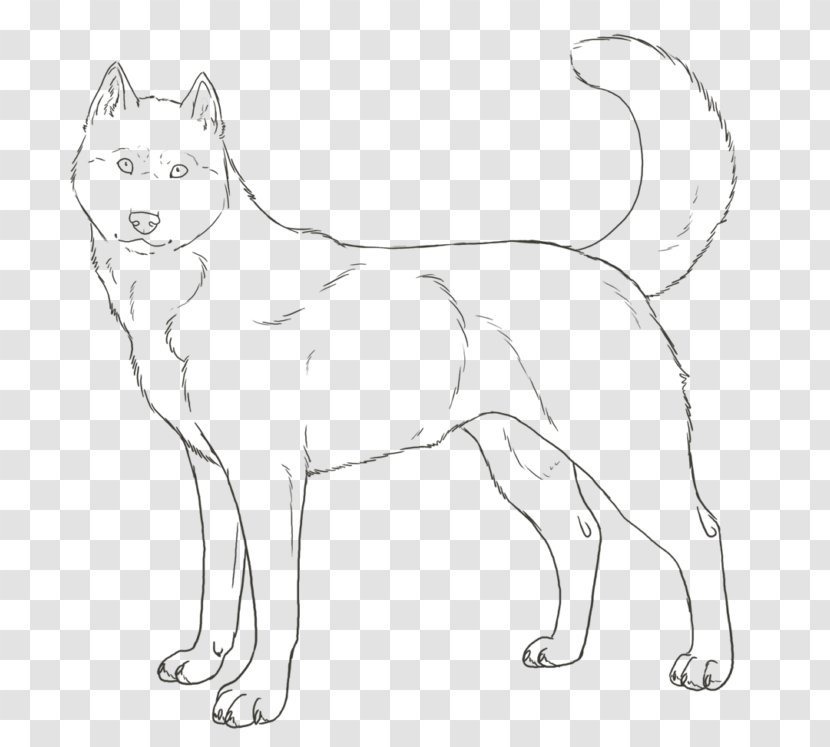 Siberian Husky Puppy Colouring Pages Coloring Book - Cuteness Transparent PNG