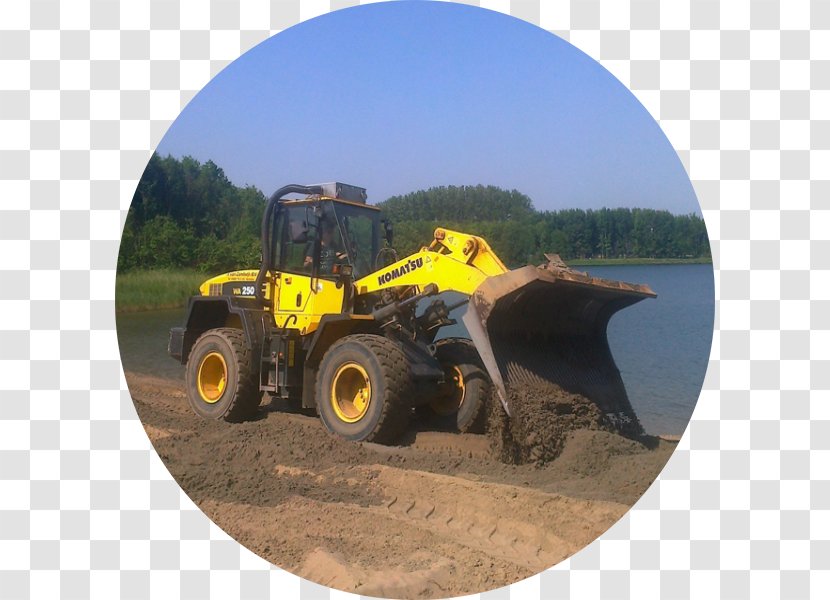 Tractor Earthworks Soil Grond-, Weg- En Waterbouw Heavy Machinery - Architectural Engineering Transparent PNG