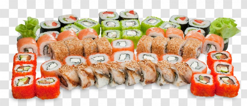 California Roll Makizushi Sushi Pizza Japanese Cuisine Transparent PNG