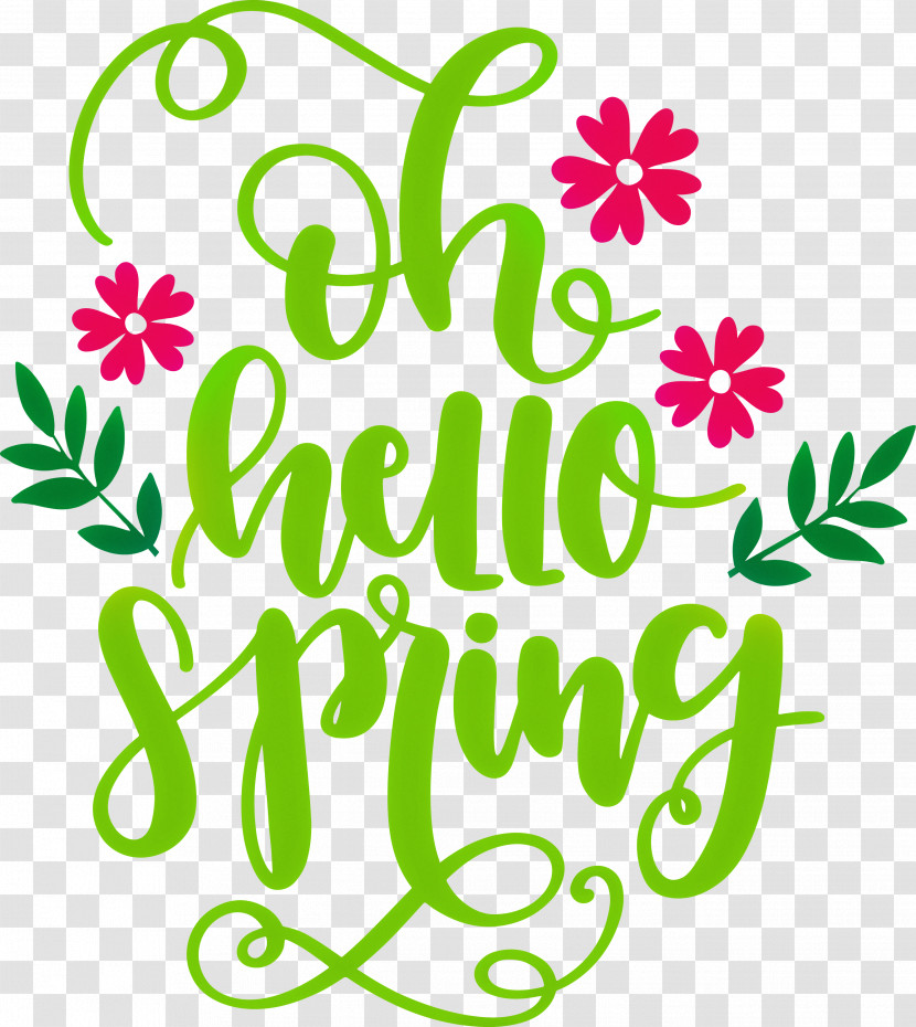 Hello Spring Oh Hello Spring Spring Transparent PNG