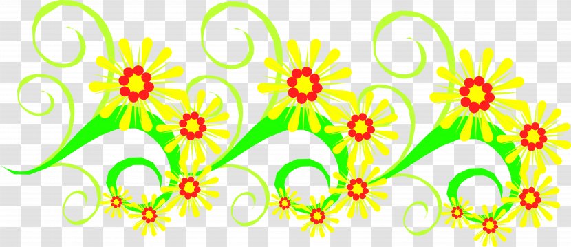 Flower Clip Art - Vignette - Floral Transparent PNG