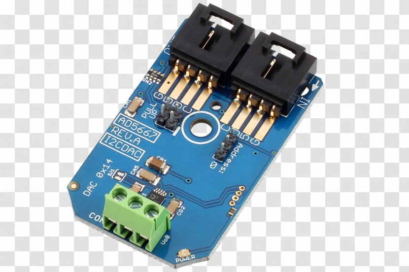 I²C Digital-to-analog Converter Analog-to-digital Arduino Bit - Technology - Analogtodigital Transparent PNG