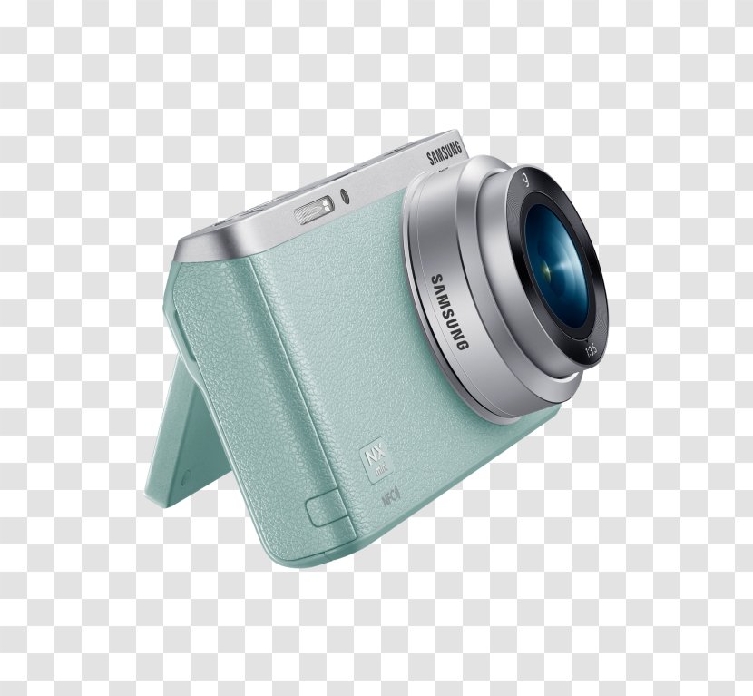 Samsung Galaxy Camera Mirrorless Interchangeable-lens Selfie - Digital - Mint Green Transparent PNG