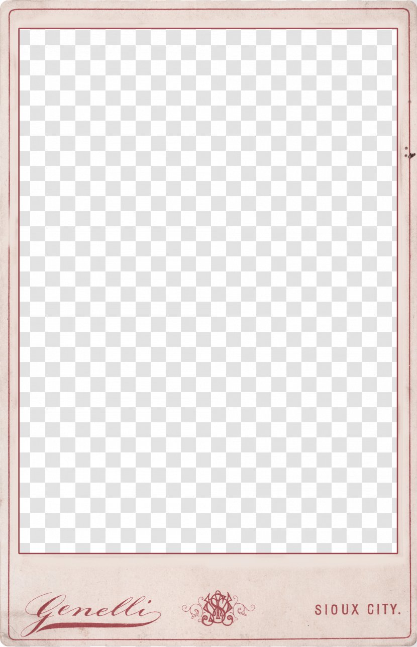 Area Pattern - Pink - Pretty Brown Frame Transparent PNG