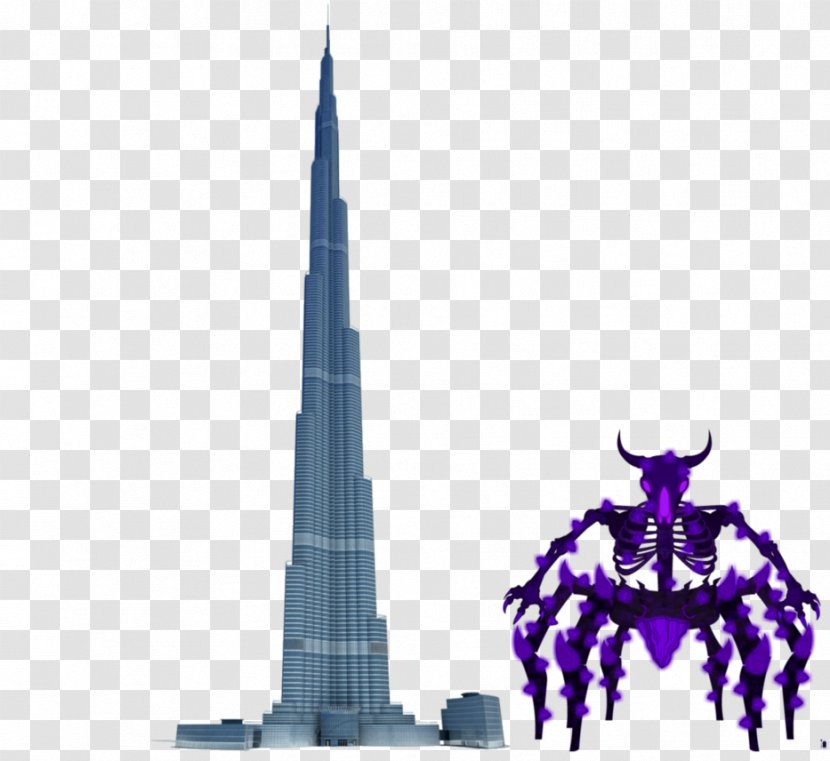 Steeple Spire Inc - Rocket - Burj Khalifa Drawing Easy Transparent PNG