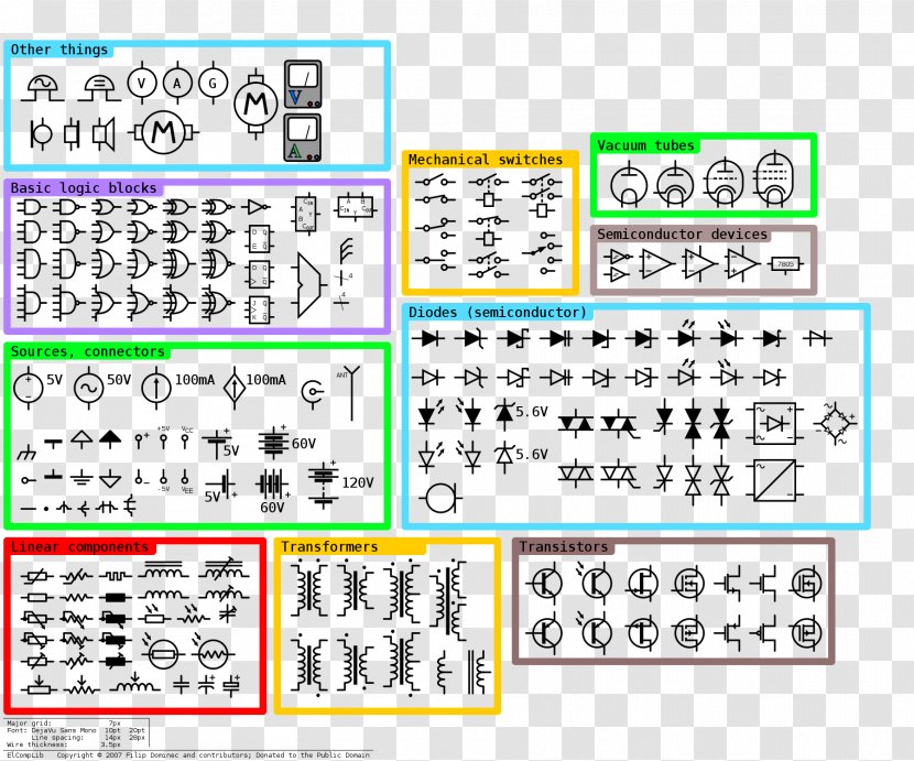 Wiring Diagram Schematic Electrical Engineering Electronic Symbol Circuit - Area Transparent PNG
