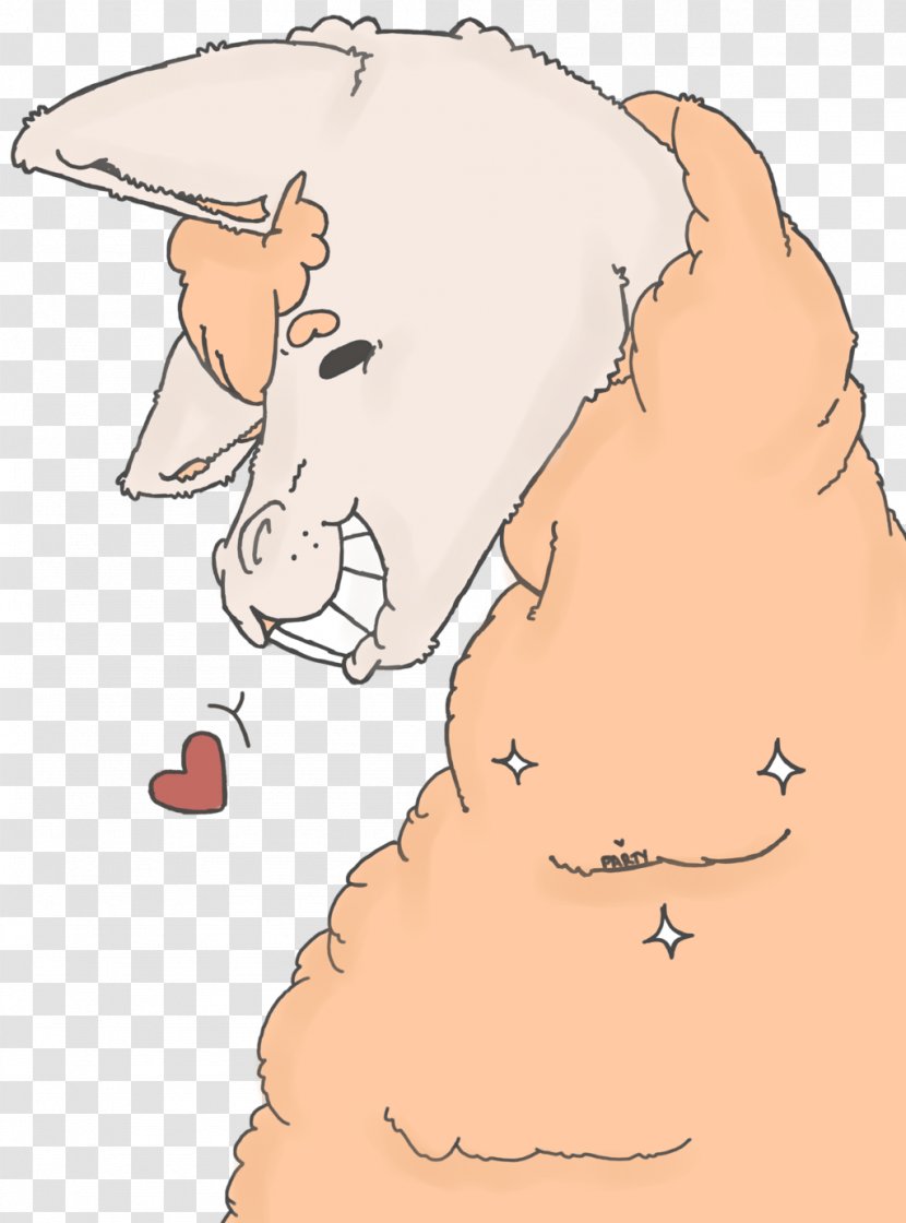 Thumb Cheek Forehead Mouth Finger - Tree - Cute Llama Transparent PNG