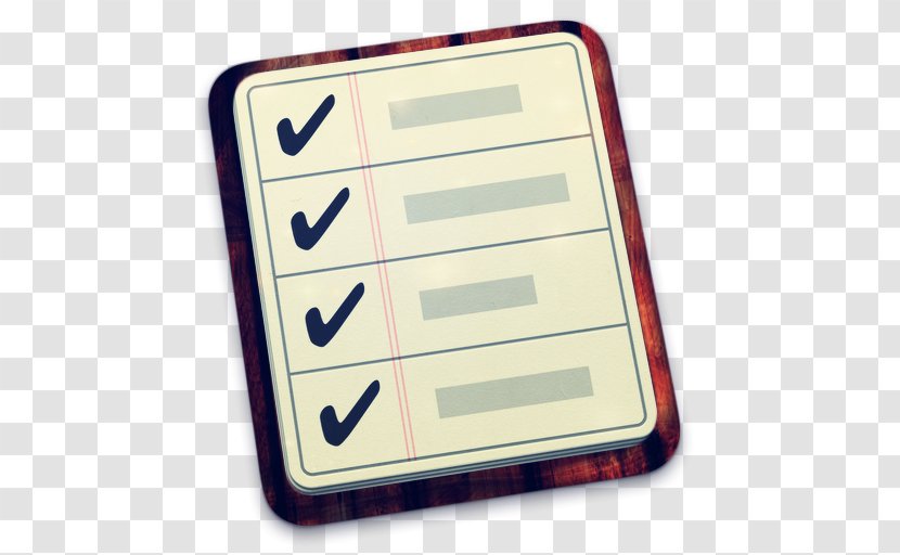 Reminders IOS MacOS Application Software Icon - Notebook Transparent PNG