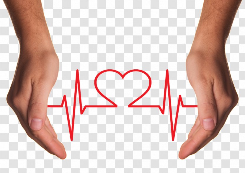 Hand Heart Pulse - Frame - Health Transparent PNG