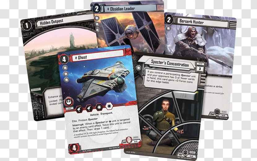Star Wars: The Card Game Fantasy Flight Games Ezra Bridger Force - Action Figure - Wars Transparent PNG