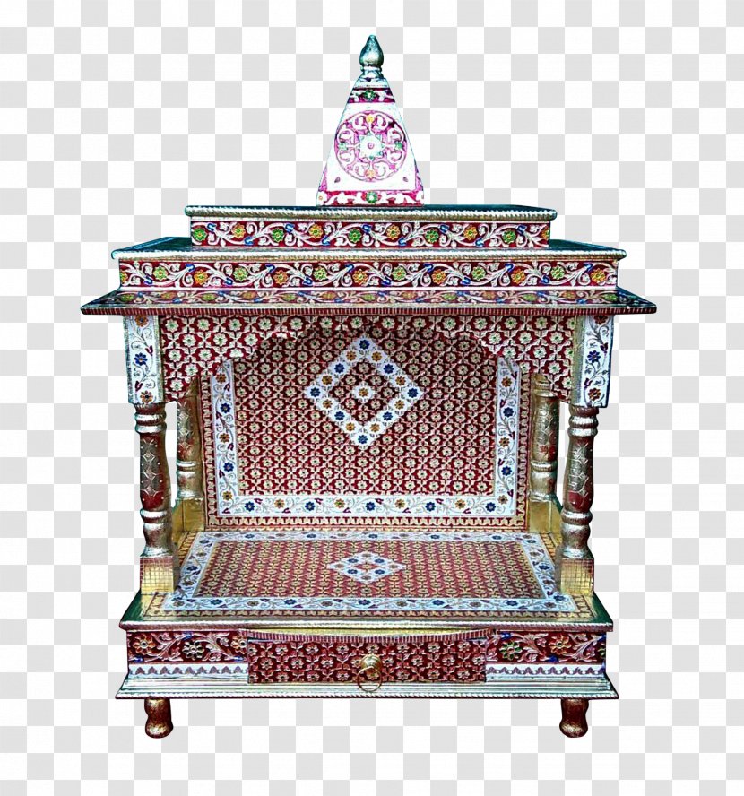 Hindu Temple Puja Hinduism Shiva - Furniture - Hanuman Transparent PNG