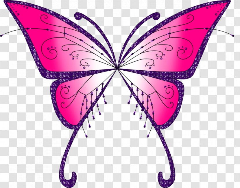 Tecna Monarch Butterfly Musa Winx Club: Believix In You Roxy - Moths And Butterflies Transparent PNG