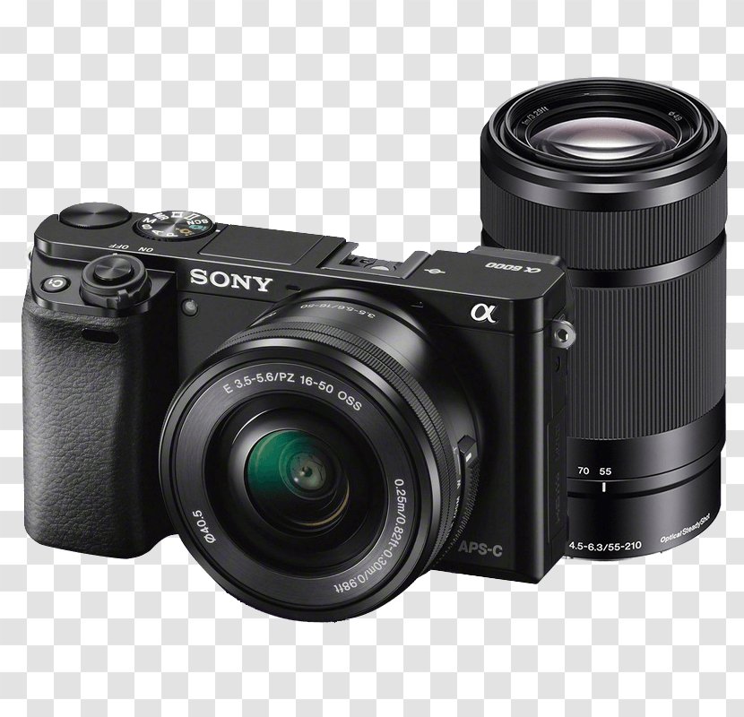 Sony U03b16000 Mirrorless Interchangeable-lens Camera Active Pixel Sensor APS-C Bionz - Lens Transparent PNG