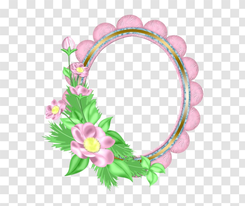 Floral Design Picture Frames Cut Flowers - Pink M - Coc Frame Transparent PNG