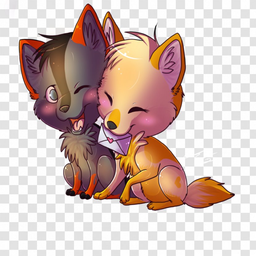 Gray Wolf Illustration Love Clip Art Whiskers - Inlove Transparent PNG