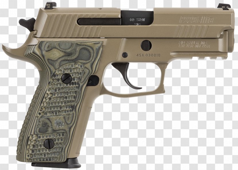 SIG Sauer P226 Kimber Custom Manufacturing .45 ACP - Pistol - Sig Transparent PNG