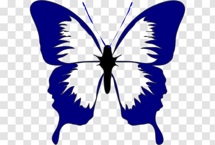 Butterfly Clip Art - Leaf - Blue Transparent PNG