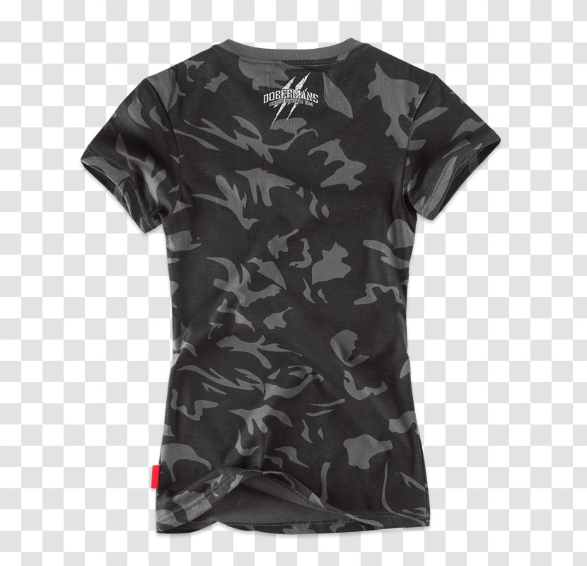 T-shirt Sleeve Neck - Black M Transparent PNG