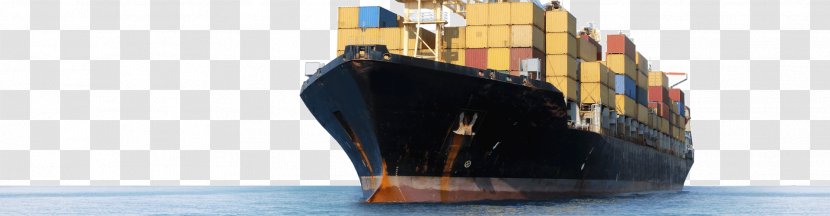 Freight Transport Cargo Ship Forwarding Agency Intermodal Container - Cartoon Transparent PNG