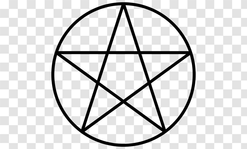 Pentagram Wicca Mug Edge Witchcraft - Line Art Transparent PNG