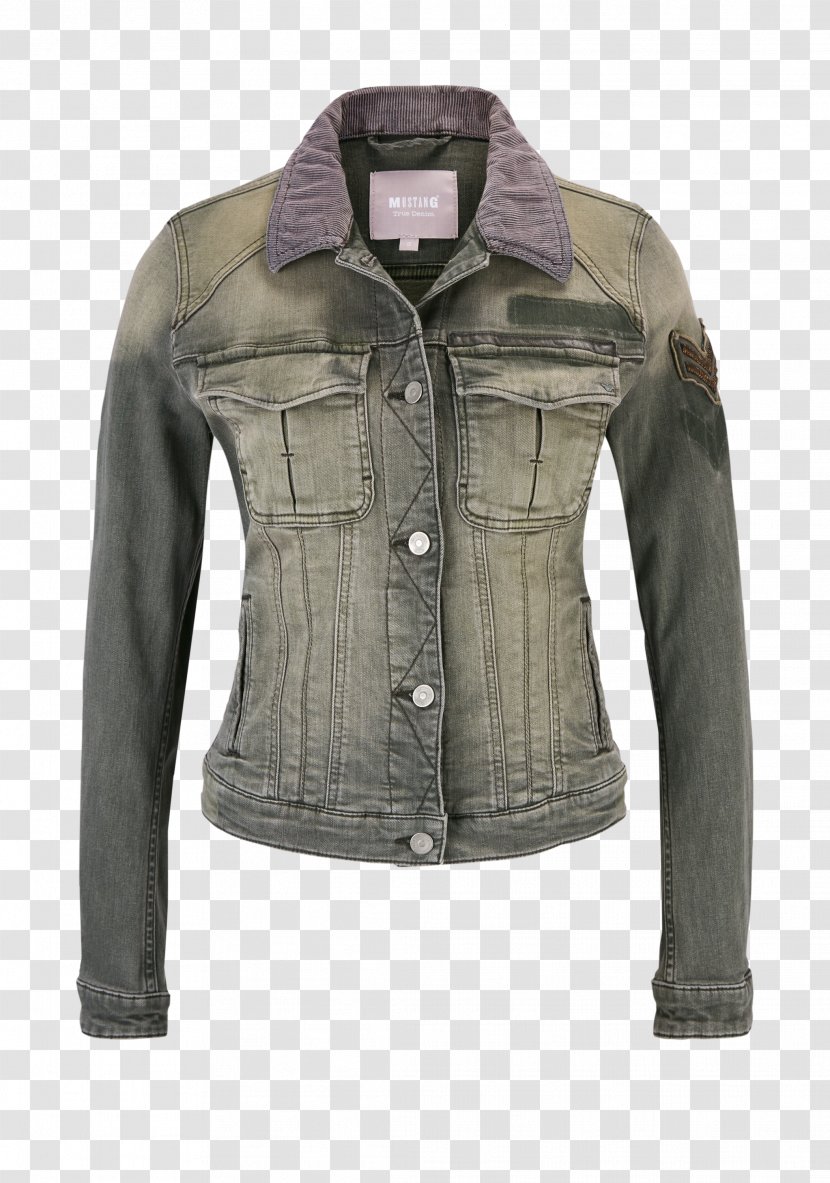 Leather Jacket T-shirt Clothing Denim - Outerwear Transparent PNG