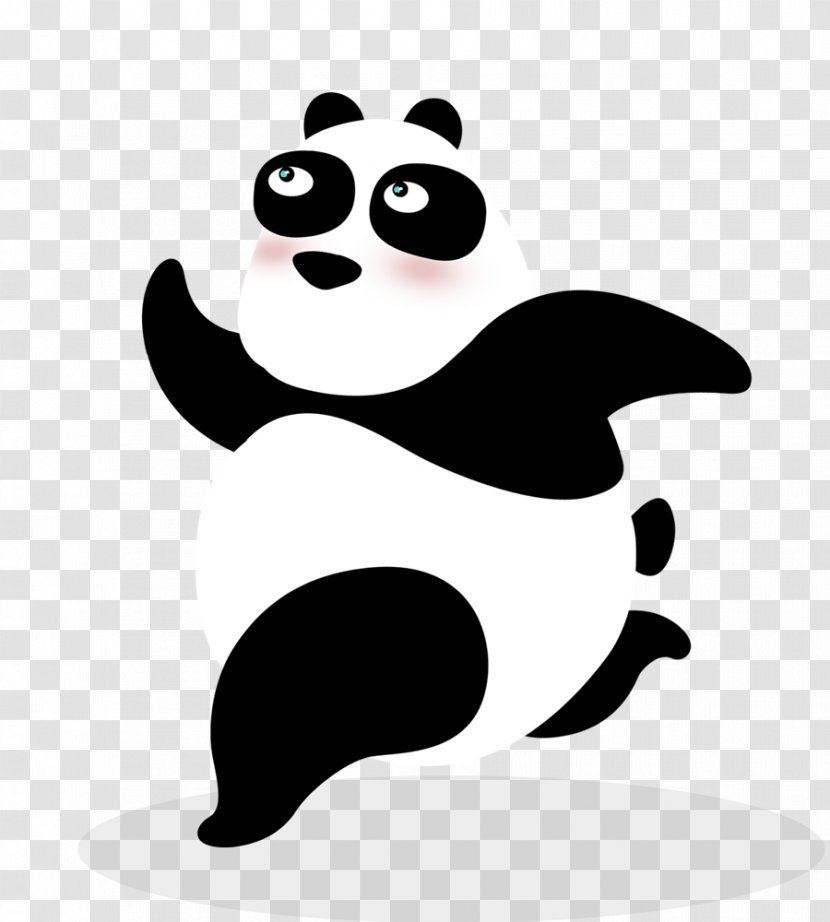 Cartoon Character Work Of Art Clip - Fiction - Sichuan Panda Transparent PNG
