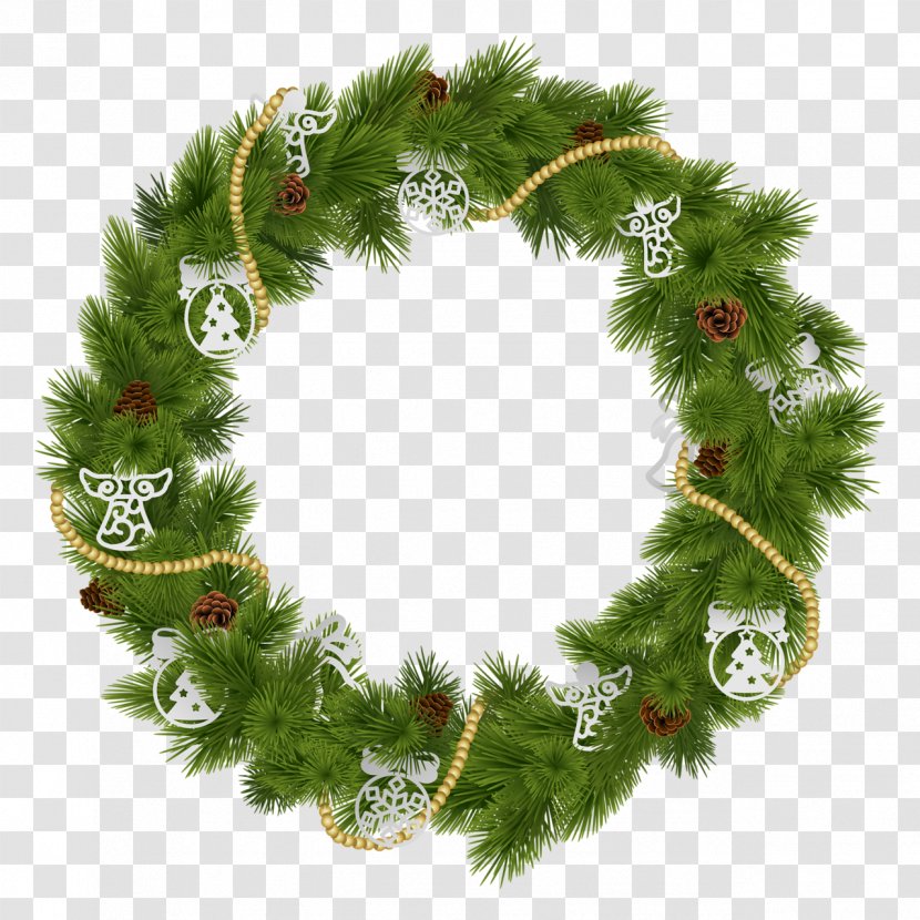Wreath Christmas Tree Holiday New Year - Advent Candle Transparent PNG
