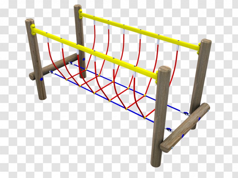 Playground Brooklyn Bridge Simple Suspension Rope - Equipment Transparent PNG