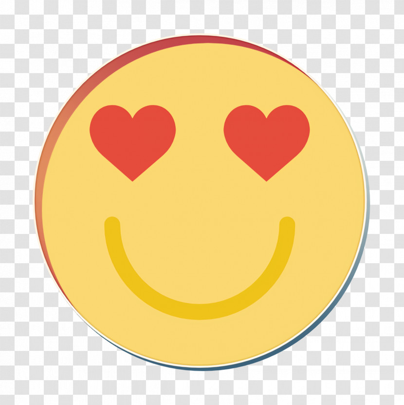 Smile Icon Emoticon Set Icon In Love Icon Transparent PNG