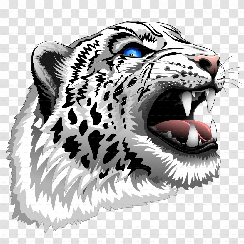 Tiger Snow Leopard African Roar Transparent PNG