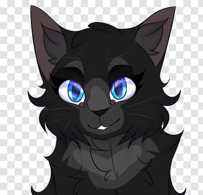 Korat Black Cat Kitten Whiskers Domestic Short-haired Transparent PNG