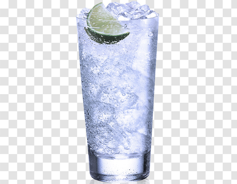 Gin And Tonic Highball Glass Vodka Tonic Non-alcoholic Drink Rickey Transparent PNG