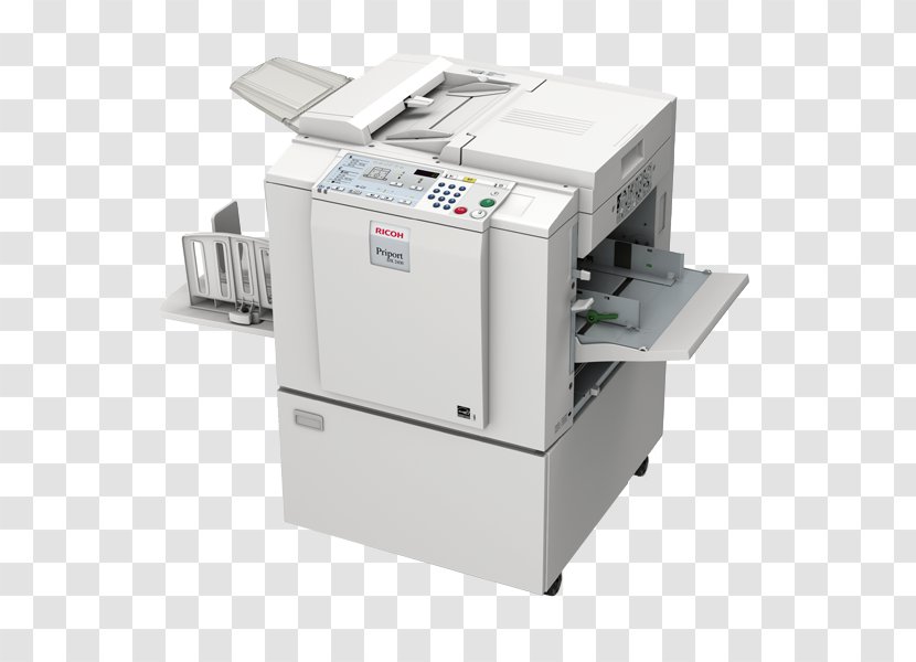 Gestetner Ricoh Printing Printer Digital Duplicator Transparent PNG