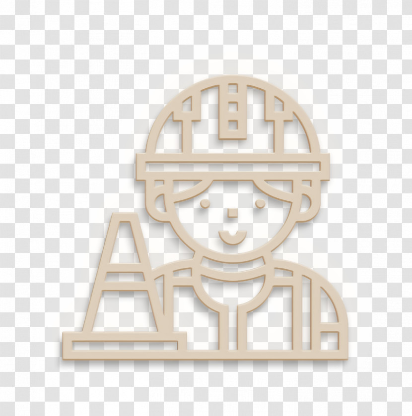Repair Icon Traffic Cone Icon Construction Worker Icon Transparent PNG