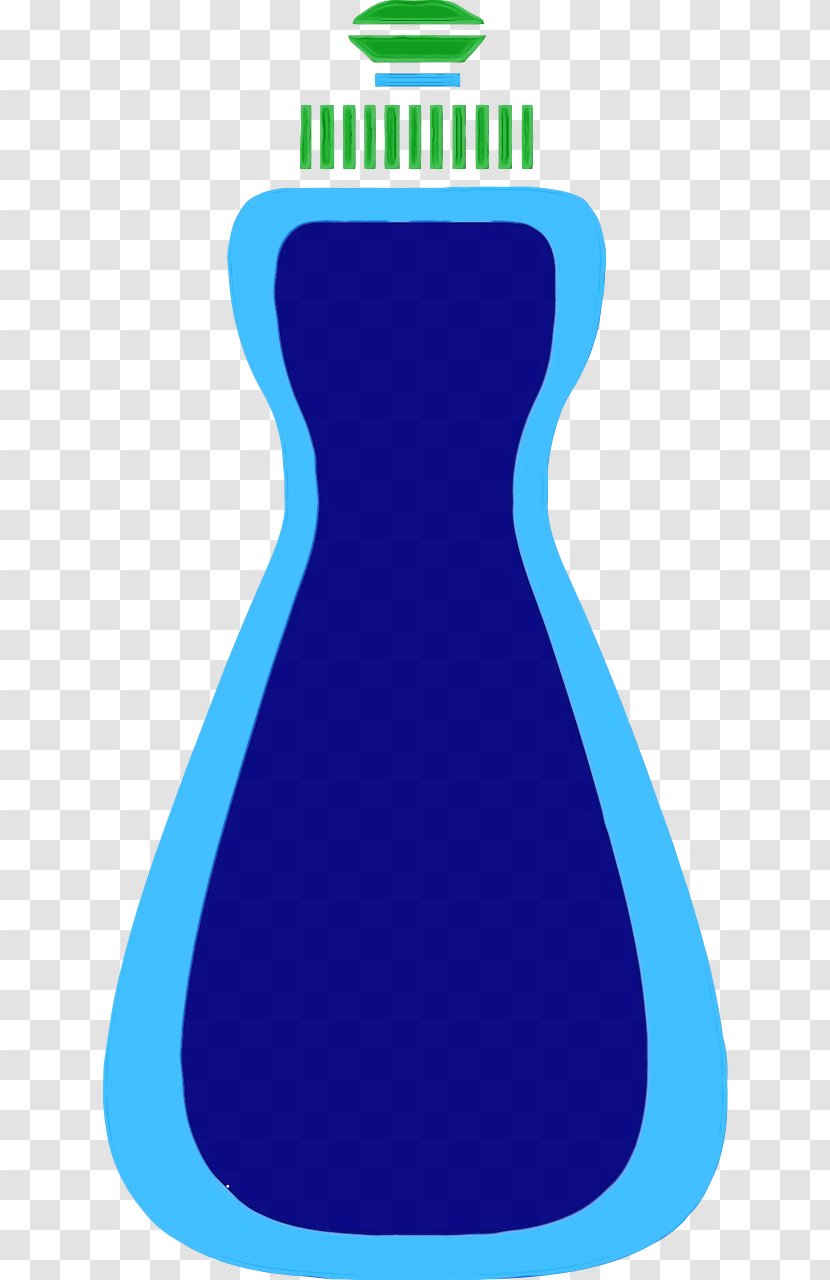 Cobalt Blue Aqua Electric Turquoise - Bowling Equipment Dress Transparent PNG
