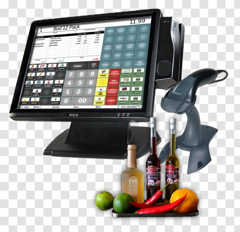 Point Of Sale Touchscreen - Hardware - Design Transparent PNG