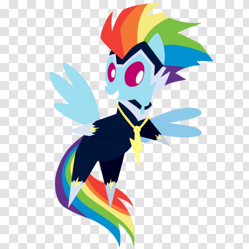 Rainbow Dash Pony Horse Clip Art - Mammal Transparent PNG