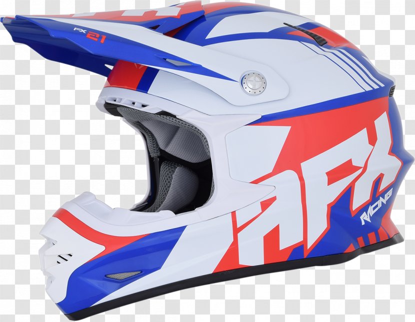 Bicycle Helmets Motorcycle Ski & Snowboard Lacrosse Helmet - Blue - Full Face Transparent PNG