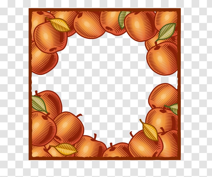 Apple Clip Art - Picture Frame - Vector Harvest Transparent PNG