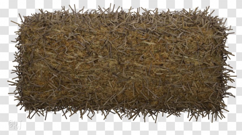 Drinking Straw - Hay Bales In Barn Transparent PNG