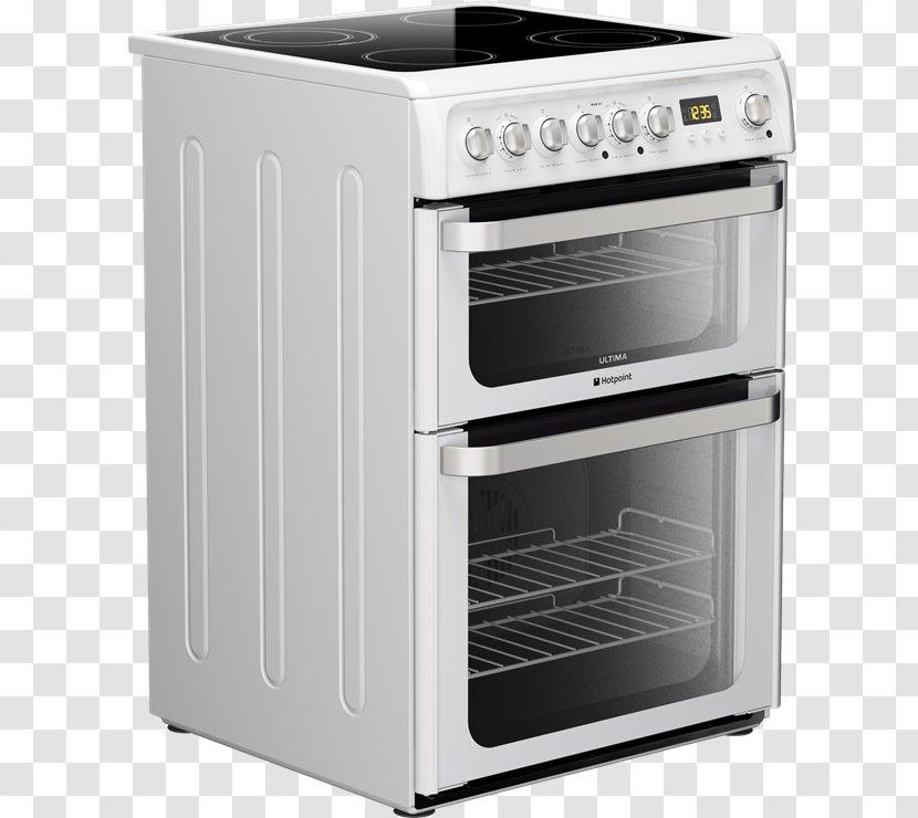 Hotpoint Ultima HUI611X Cooking Ranges Electric Cooker - Small Appliance - Stove Transparent PNG