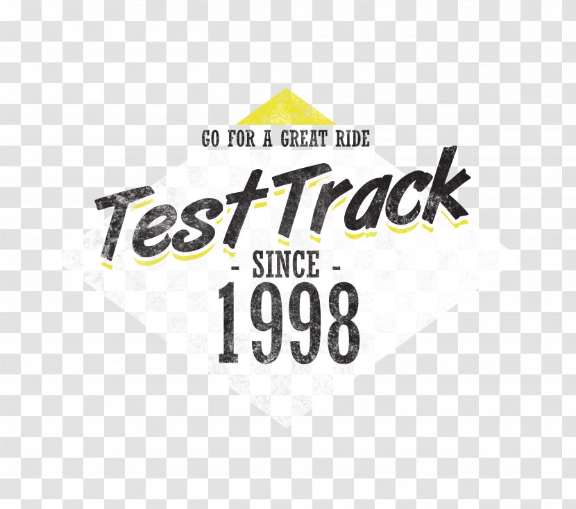 Test Track T-shirt Logo Brand Font - Disney Testtrack Transparent PNG