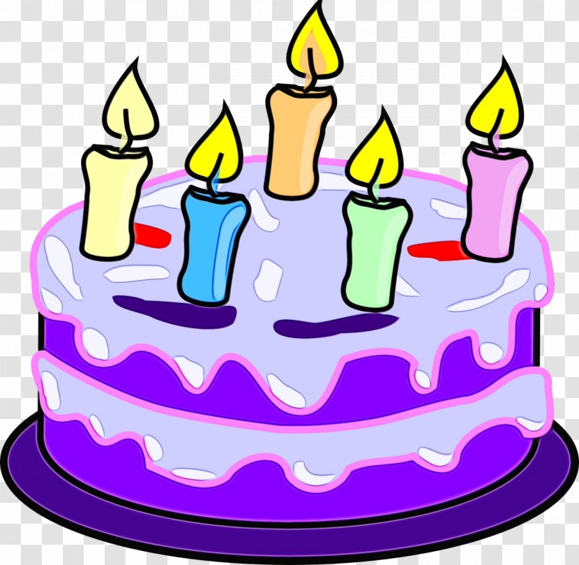 Birthday Cake Drawing - Party - Pasteles Baked Goods Transparent PNG