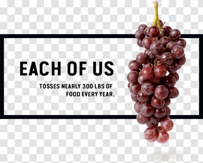 Grape Food Waste SAVE THE FOOD Advertising - Grocery Store Transparent PNG