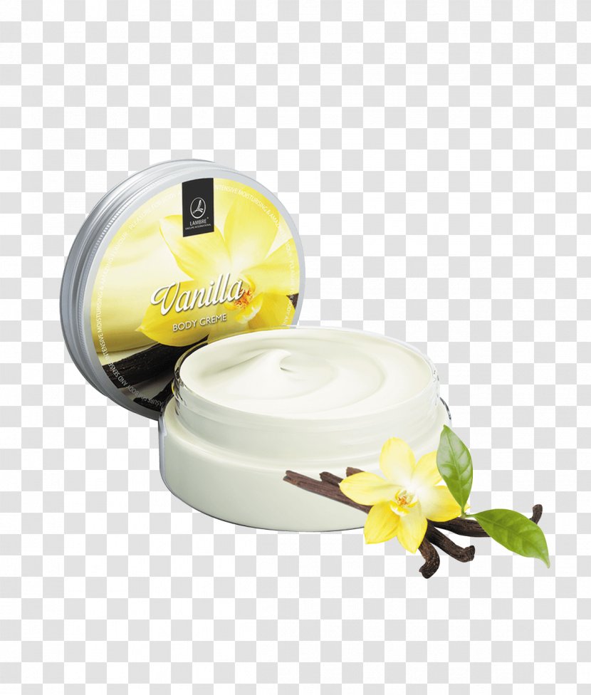 Lotion Cream Cosmetics Vanilla Flavor Transparent PNG