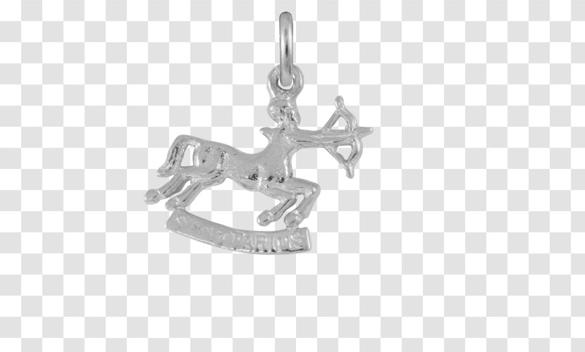 Charms & Pendants Sterling Silver Sagittarius Horoscope - Archer Transparent PNG