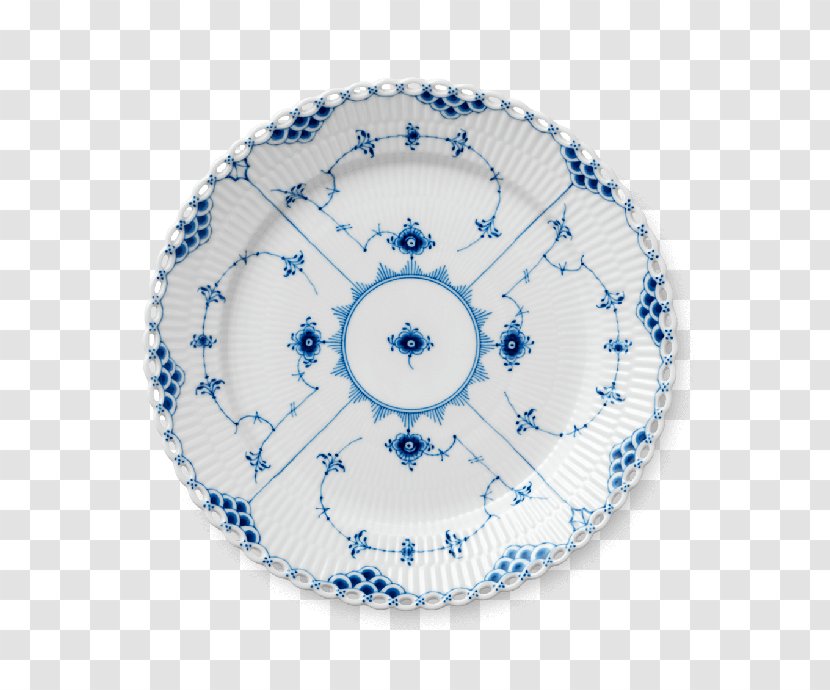 Royal Copenhagen Plate Tableware Porcelain Platter - Blue Transparent PNG