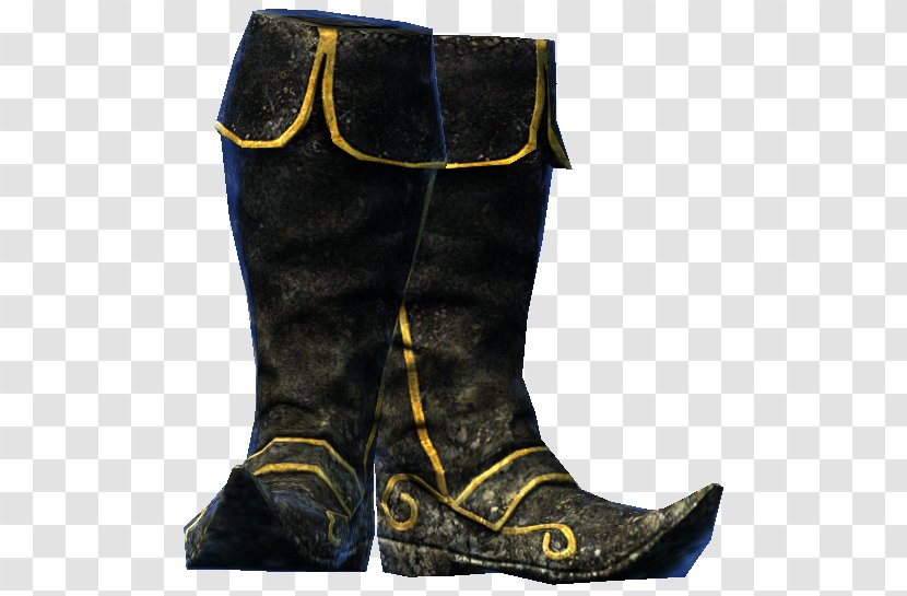 Riding Boot The Elder Scrolls V: Skyrim – Dragonborn Shoe Clothing Transparent PNG